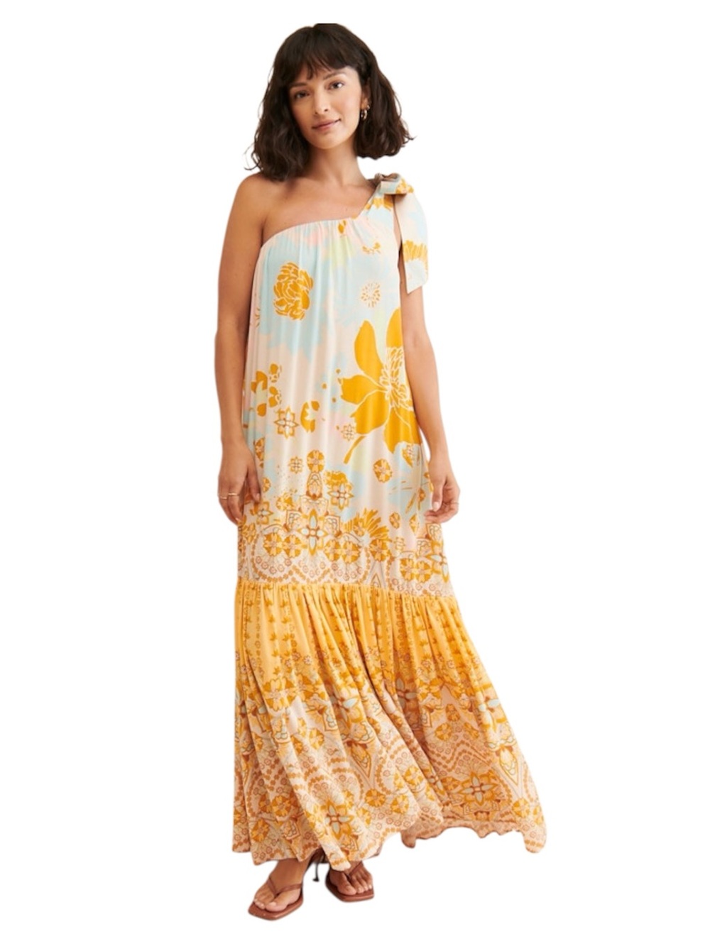 Free People Cote D Azure Floral Maxi Dress